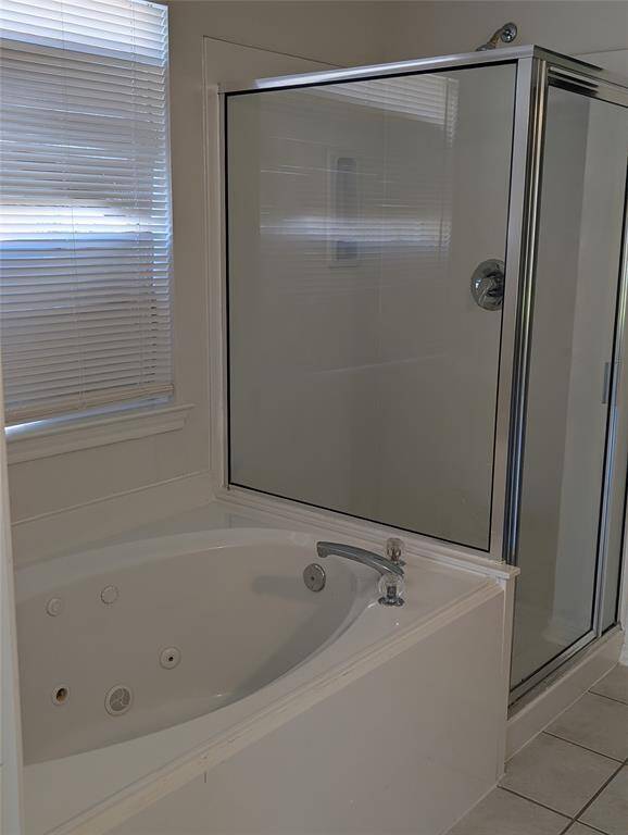 Primary bathroom & shower