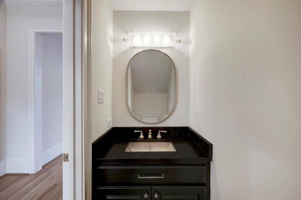 Half Bath downstairs