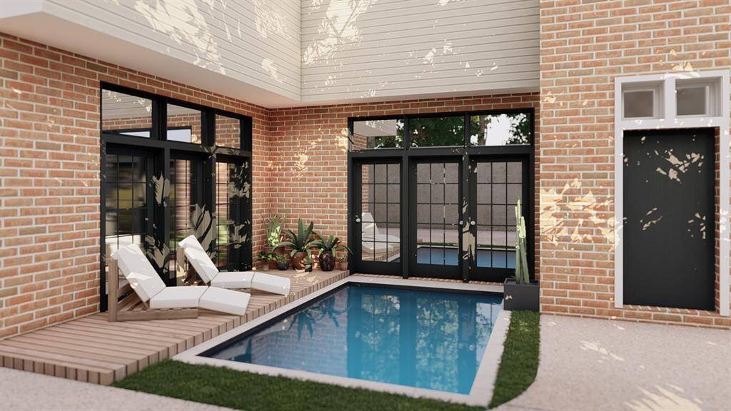 Rendering only for pool