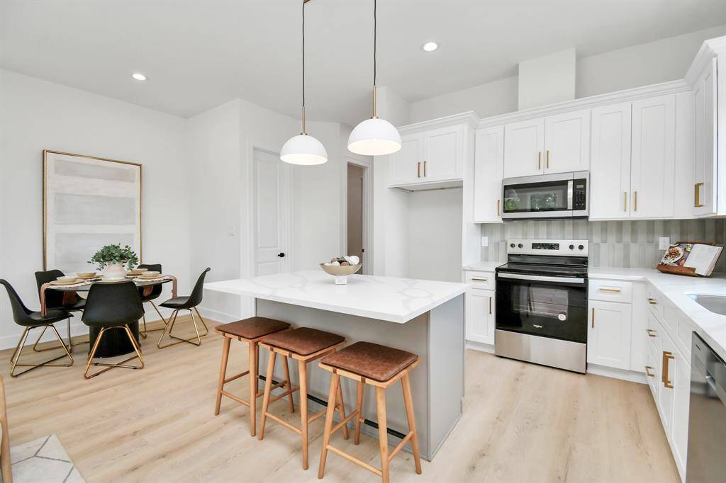 Each unit boasts an open floor plan with a beautifully designed interior.