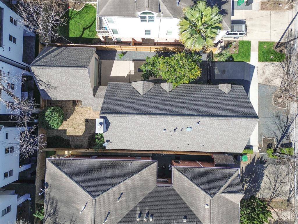 Breathtaking aerial perspective showcasing the home's convenient location.