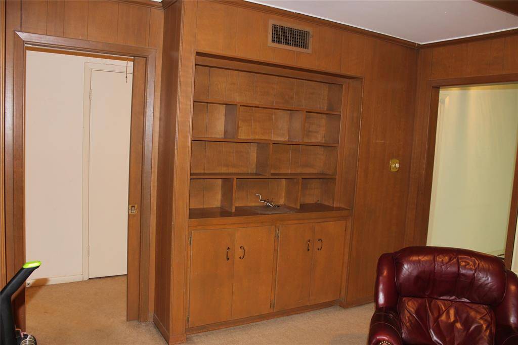 Built in shelves for your knick knacks or books
