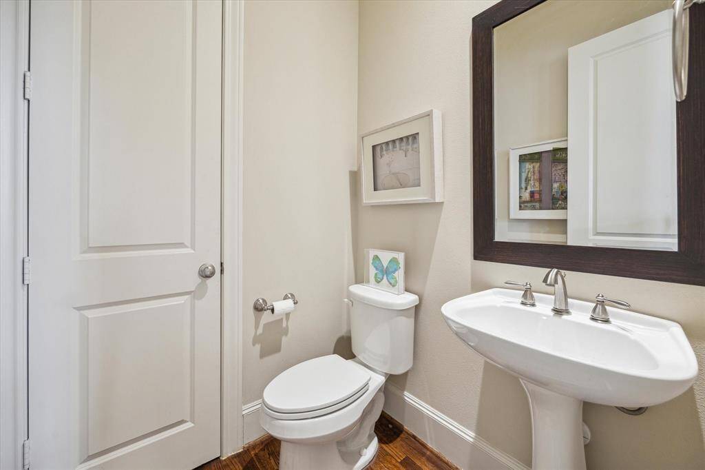 The Second floor also includes a Powder Room.