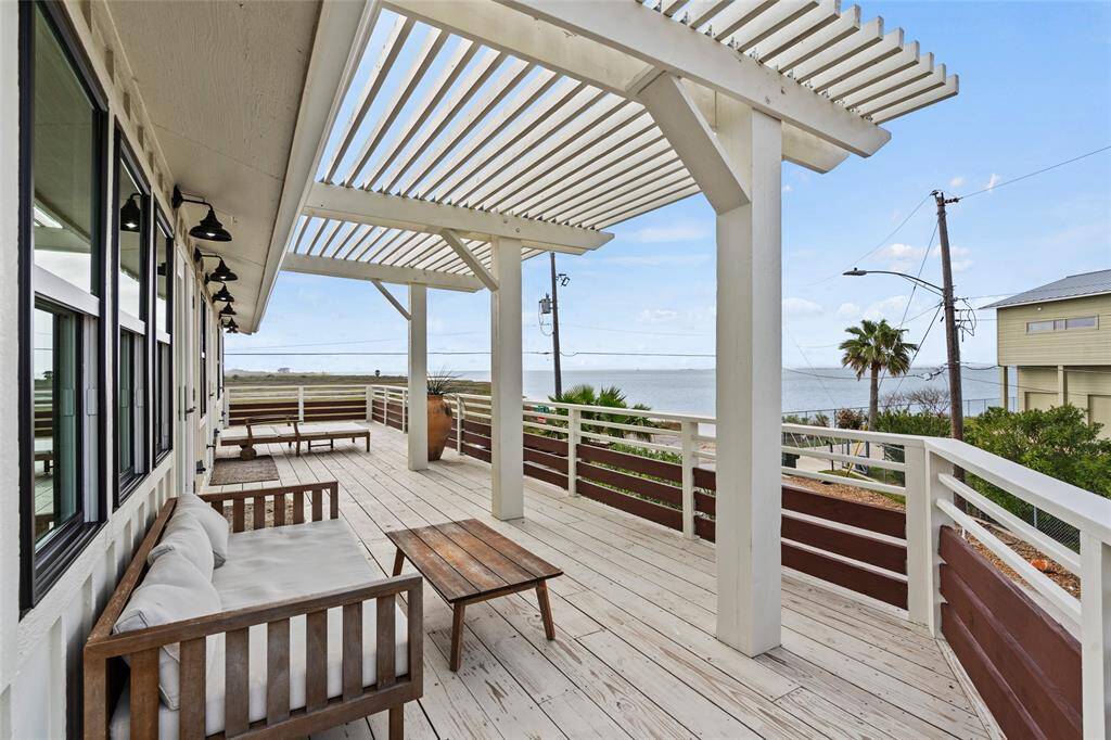 This home has some of the most amazing sunsets overlooking Galveston Bay Preserve