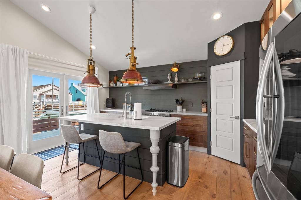 The totally renovated home is even more beautiful in person