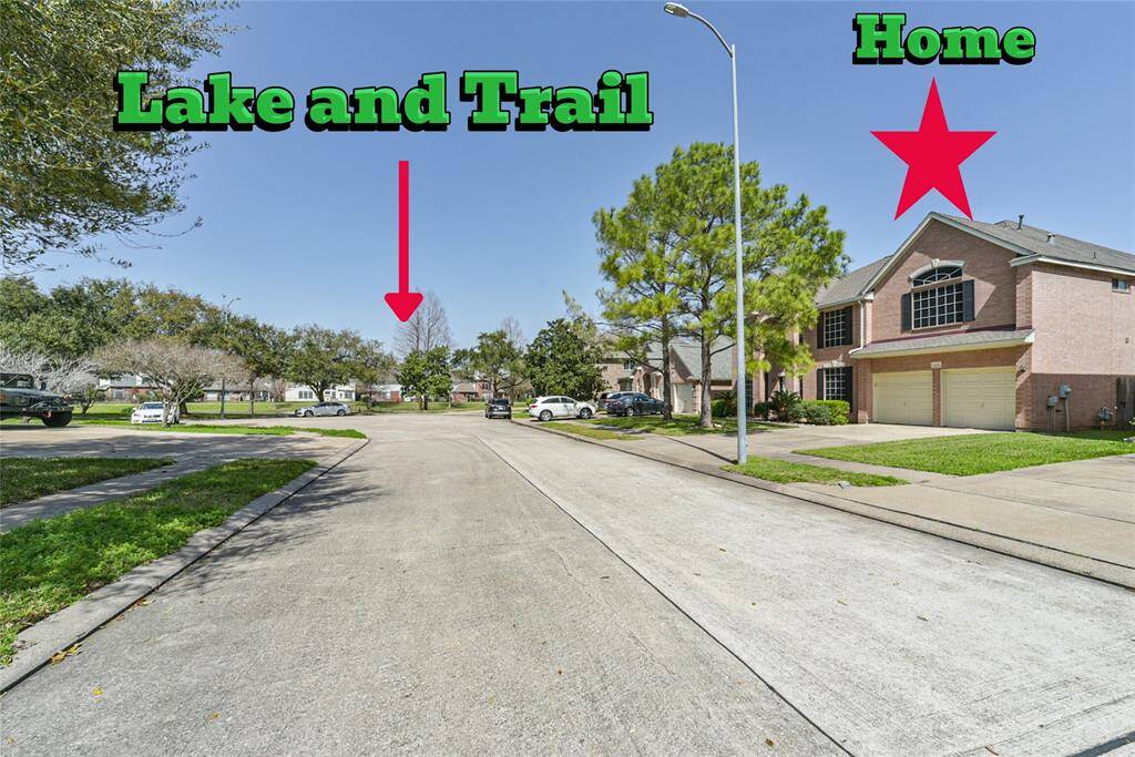 Located on a peaceful cul-de-sac with a lake view and walkable trail.