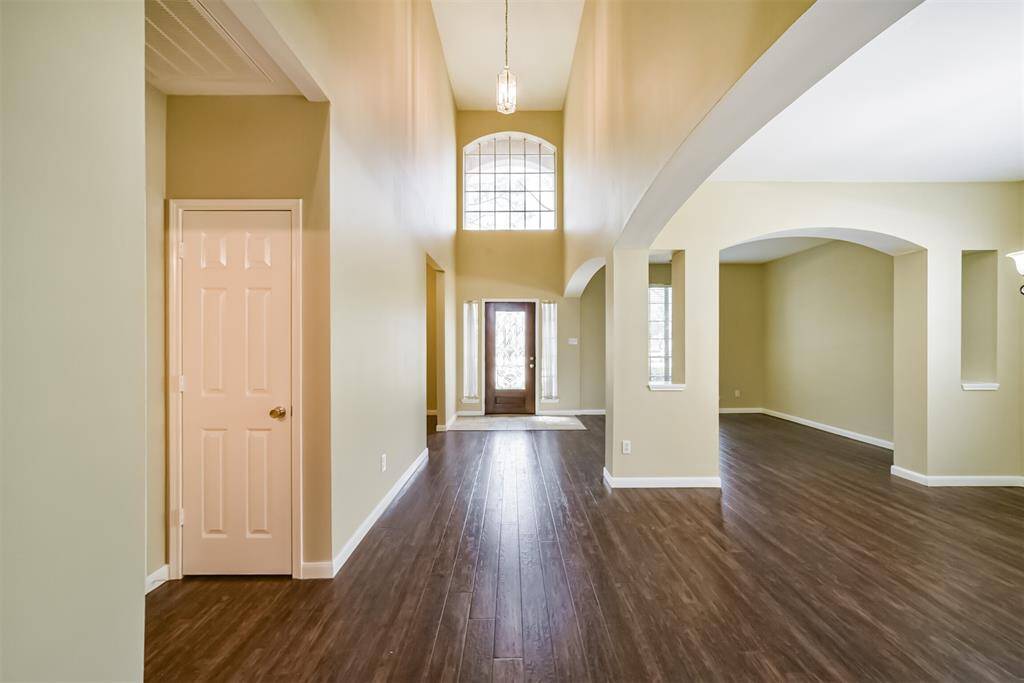 The tall ceilings and natural light will compliment your furniture so well!