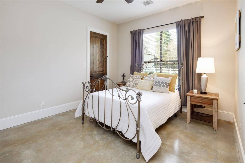 Each bedroom in the home is a great size with walk-in closets. Just look at all that natural light!