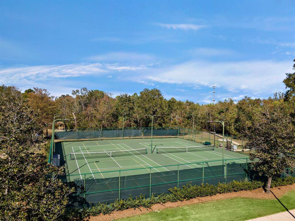 Experience the exciting amenities in Summerwood such as the well-maintained tennis courts and miles of hiking and biking trails.