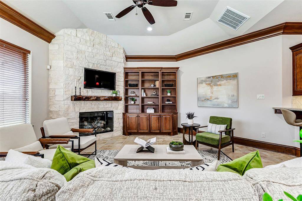 Mounted TV's in Family room and Primary bedroom are excluded (mounts will stay).