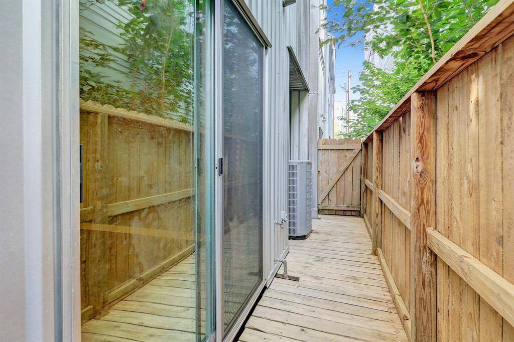 Back patio.