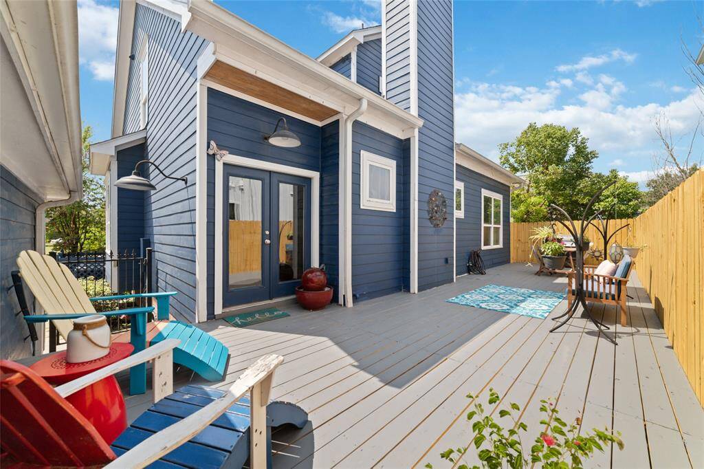 Brand new deck was replaced in July 2024. Roof gutters were added in September 2017.