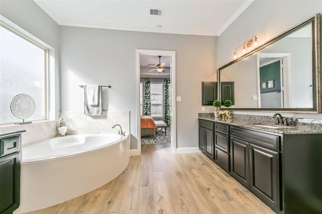 Primary bathroom - double sinks