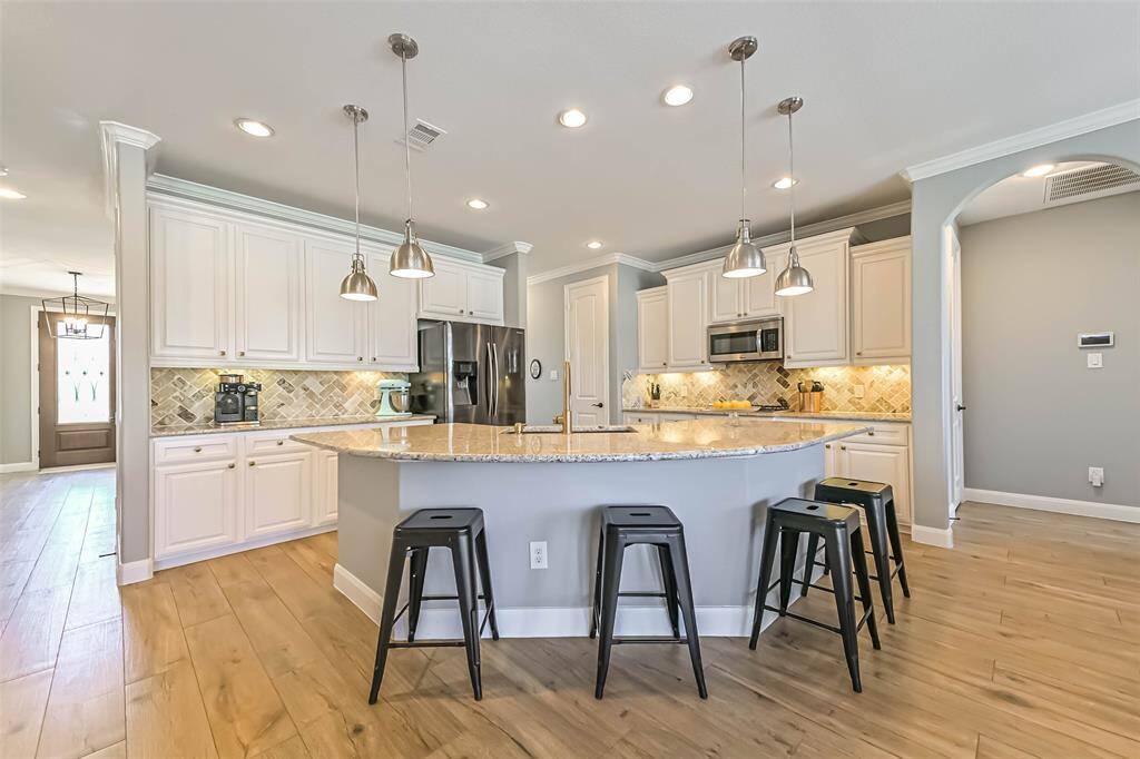 Beautiful kitchen open to the living room