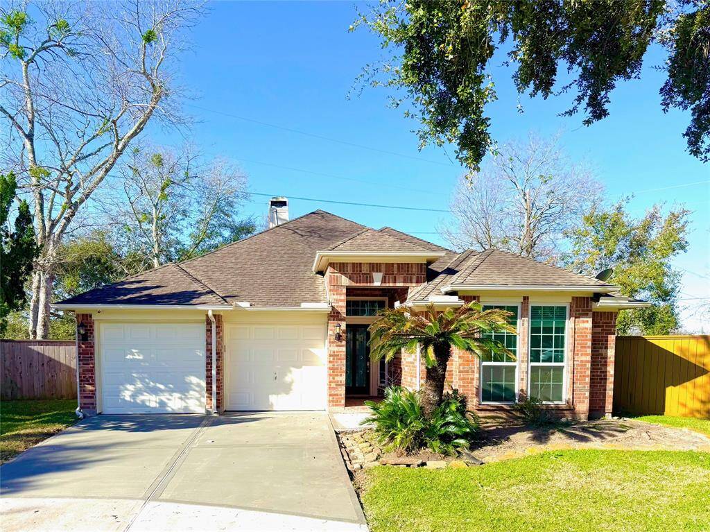 Front of the home with new driveway