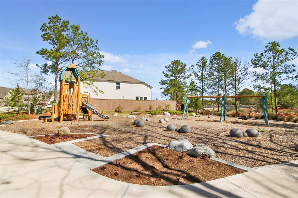 Neighborhood Park is large in size and has multiple playground equipment.