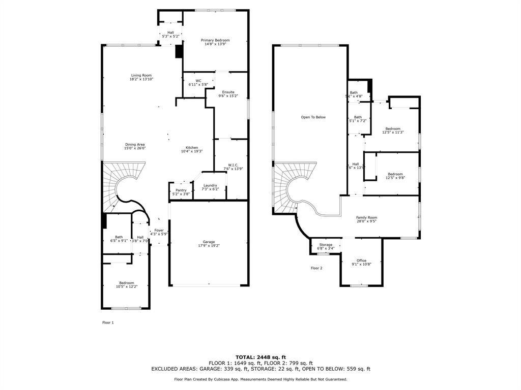 Added floor plan to allow you to see the flow of the home.