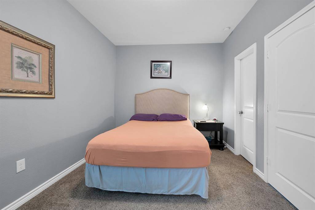 Lots of space in this master closet!