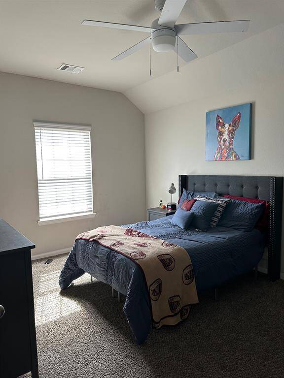Spacious bedrooms.