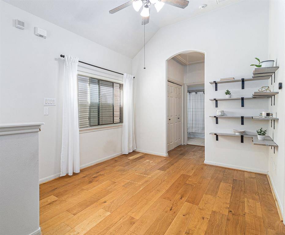 second level flex space with natural light