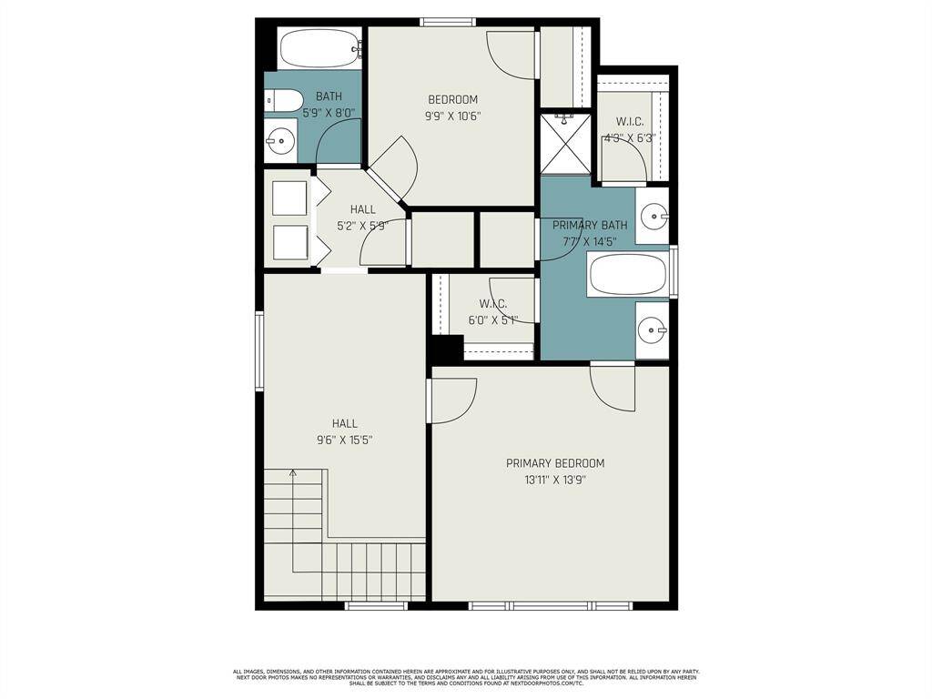 second level floorplan