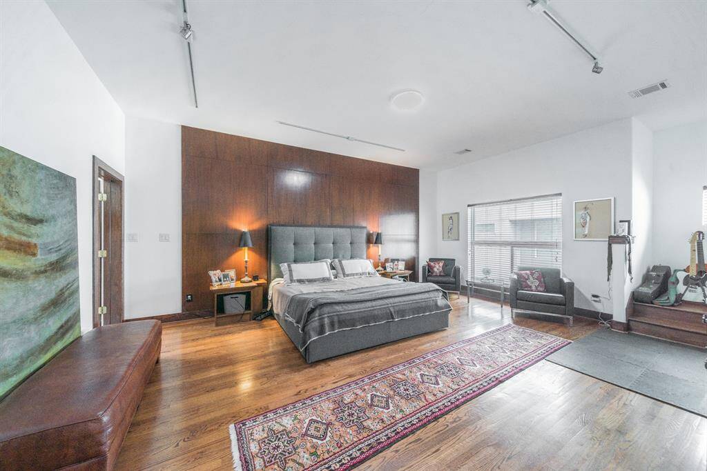 very large primary bedroom