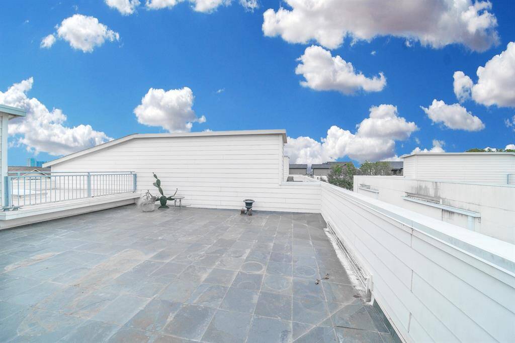 rooftop balcony