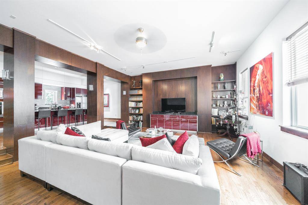 spacious open floor plan living area