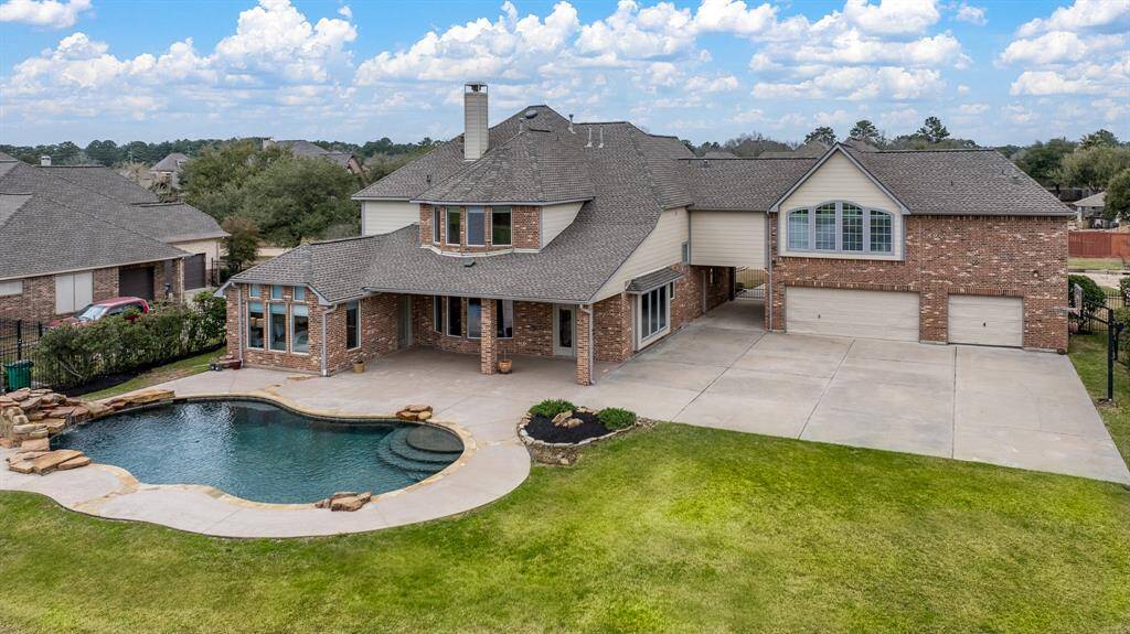 A stunning home nestled in the prestigious Lakes of Fairhaven community in Cypress, TX.