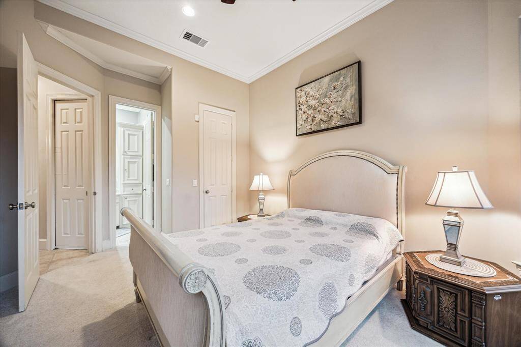This peaceful haven, located on the first floor, also features a luxurious en suite, ensuring comfort and convenience for its occupants.