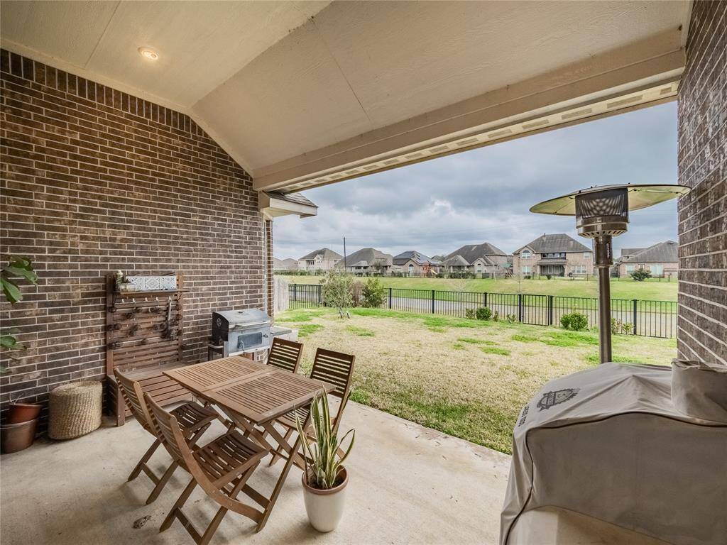 covered patio is deep lots of room for entertaining