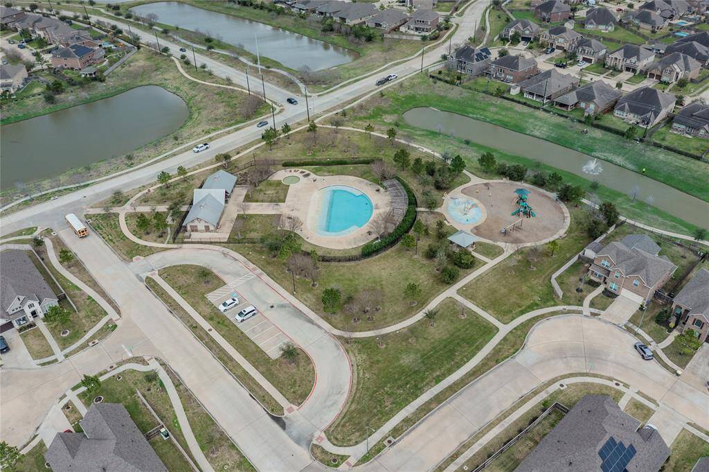 another aerial view of the amenities