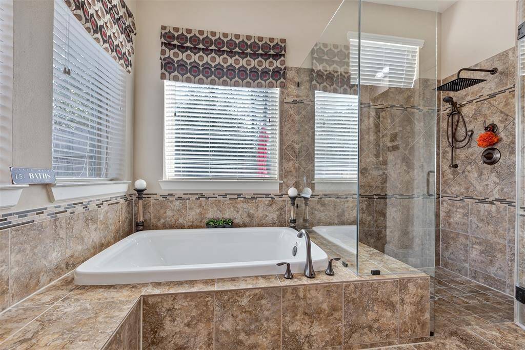 The spa tub is perfect for relaxing after a long week.