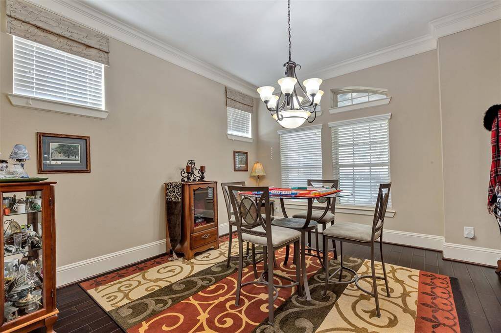 Currently it is set up for game night, but could be a study, library, dining room ...