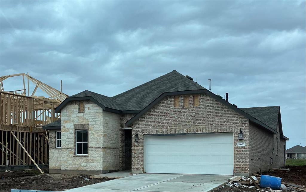 One story home with 3 bedrooms, 2.5 baths, and 3 car garage.