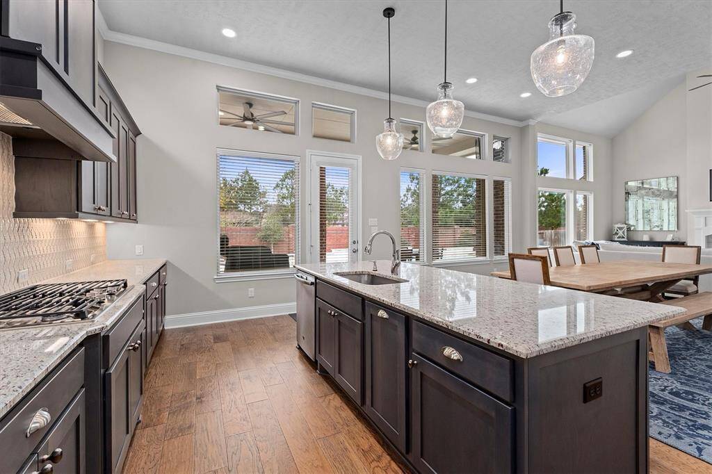 Amazing views from bright and open kitchen.