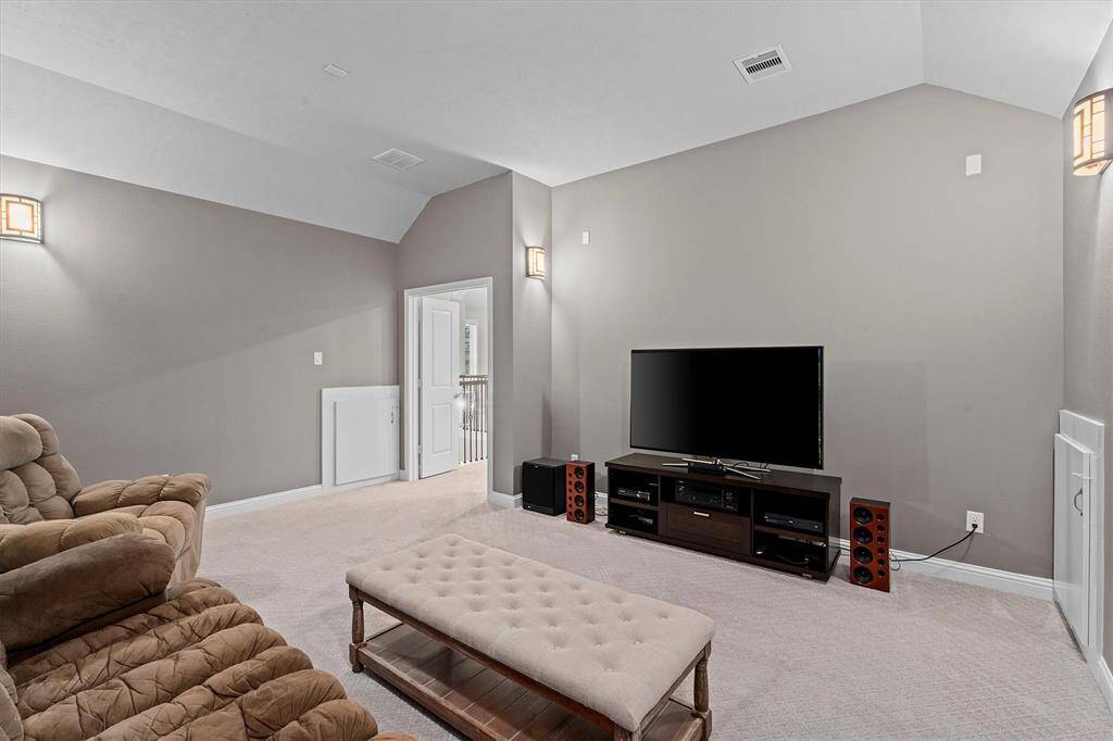 Wired for surround sound and perfect for those date nights at home.
