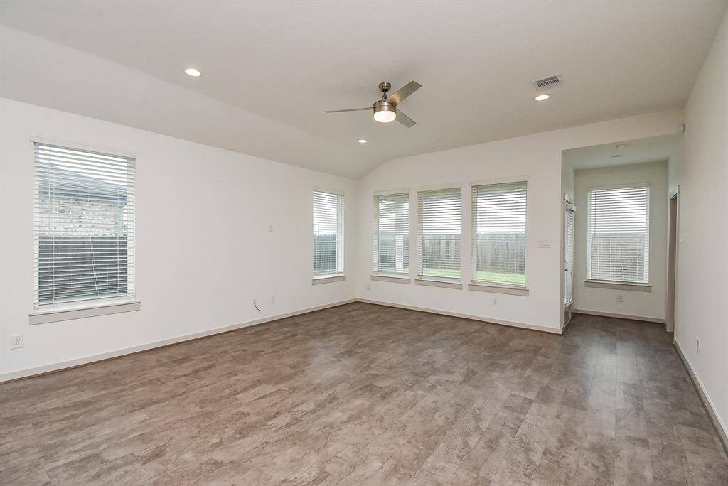 This lovely alcove can become anything your lifestyle wants and needs, with direct access via patio door, outside, all surrounded by walls of large windows.
