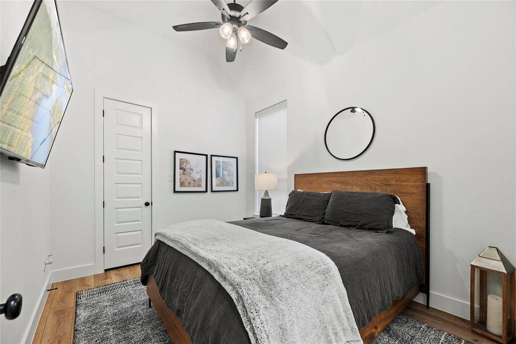 Here is your spacious fourth bedroom complete with private bath, offering convenience and comfort for any aged kid!