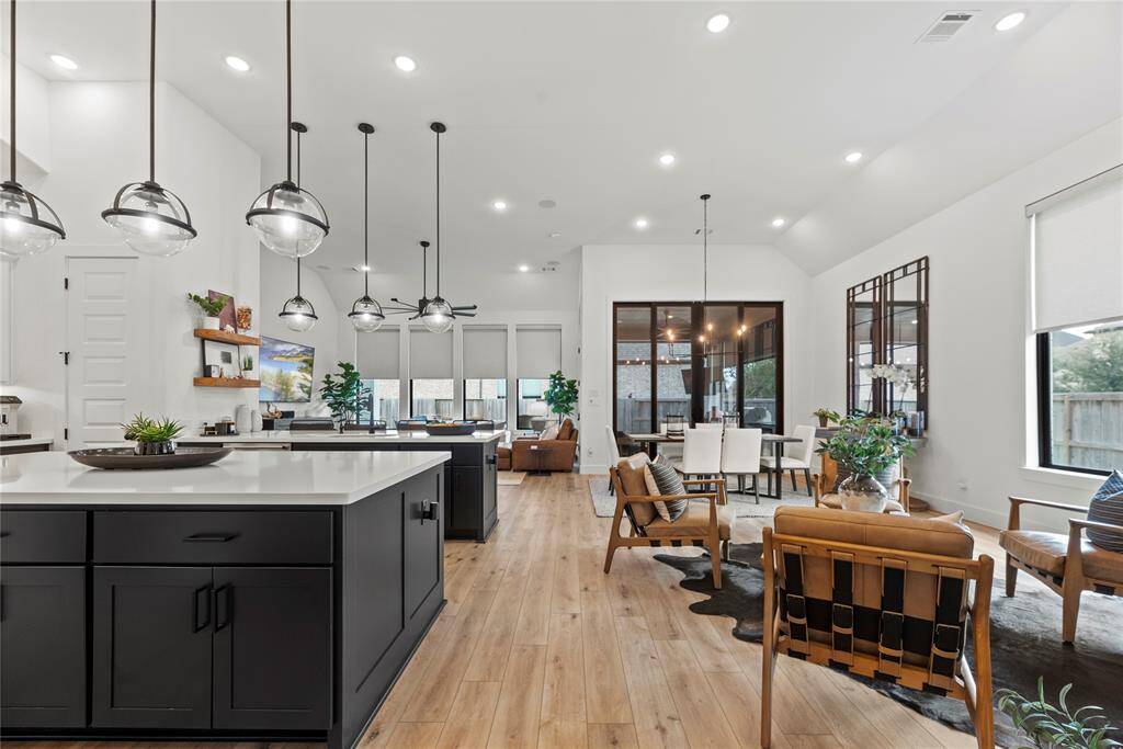 An open floorplan is fantastic for fostering a sense of togetherness and spaciousness in a home. It creates a fluidity between different areas, allowing for easy flow and communication between family members and guests.