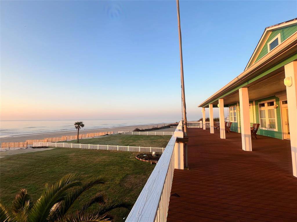 View from deck…