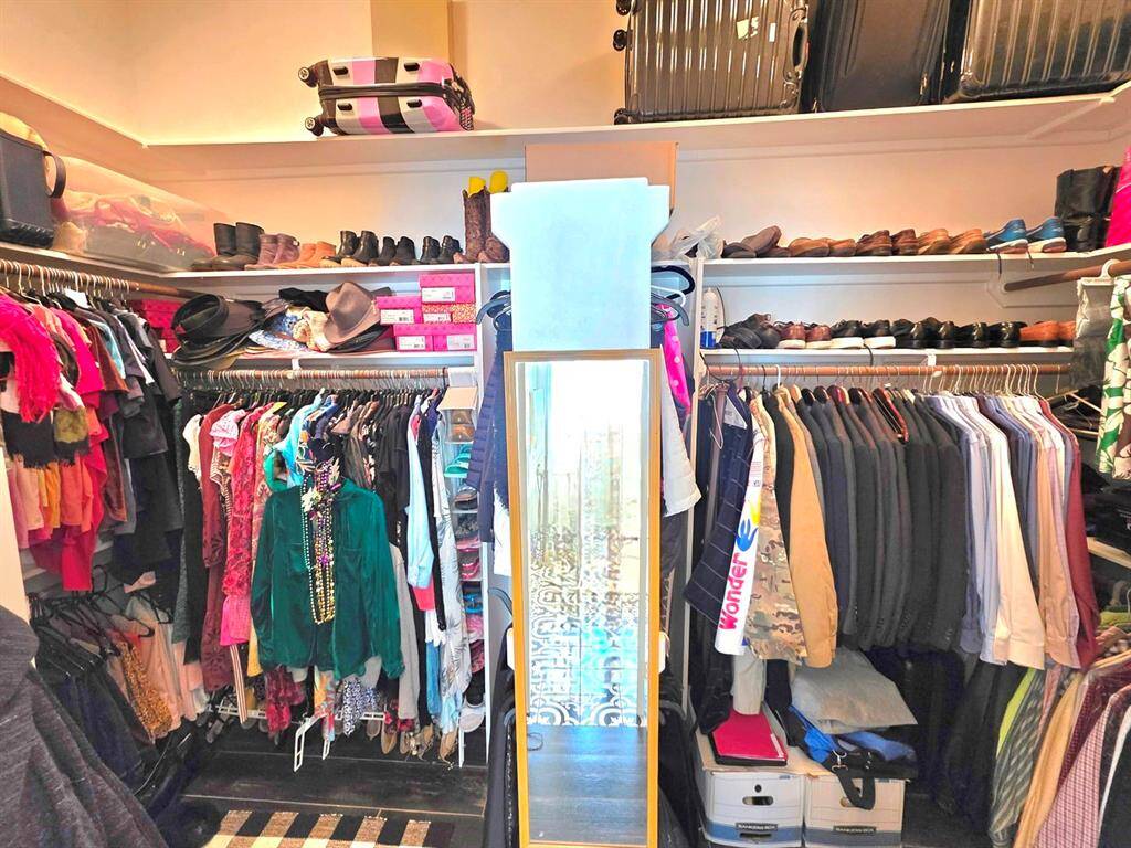 Awesome closet with lots of storage