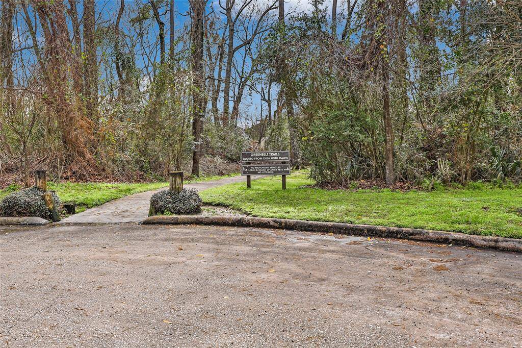Located on a cul-de-sac street WITH greenbelt entrance...