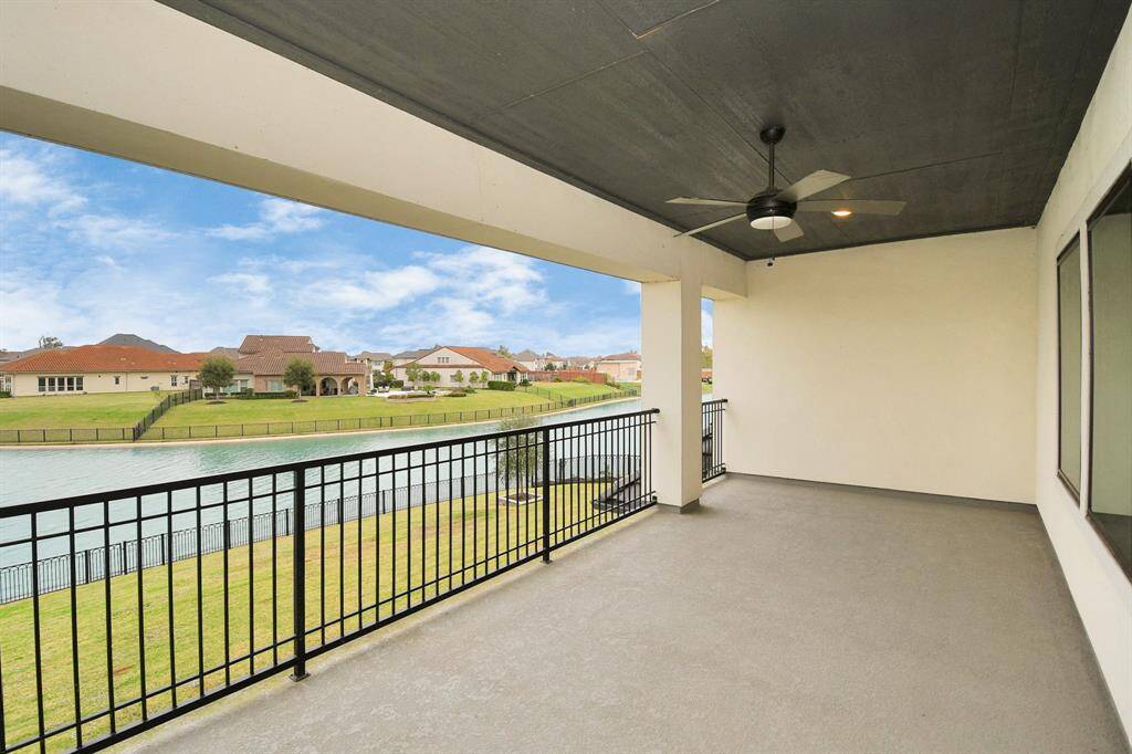 Second floor balcony