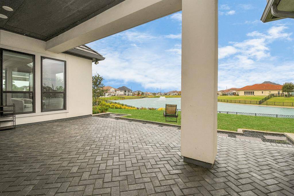 Covered patio