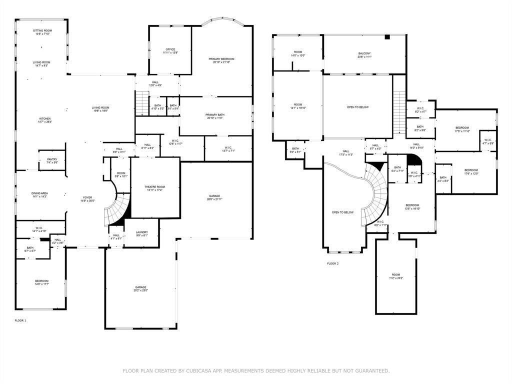 Digital floor plan