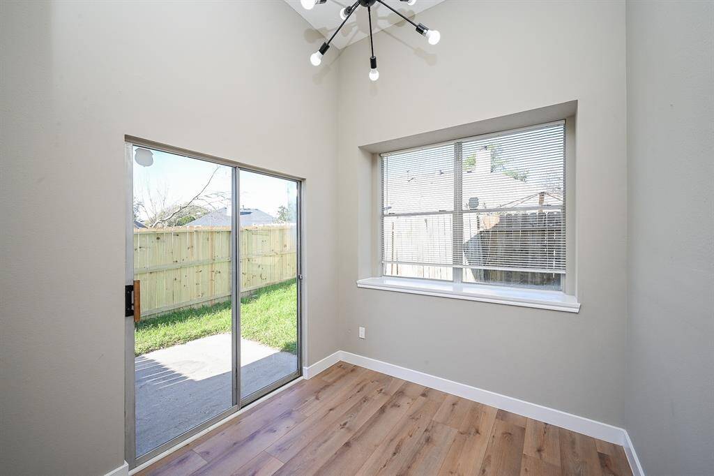 Notice the architectural design, including the angled ceilings and a nice open layout.