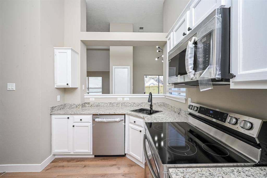 This well-maintained bathroom offers a clean and functional design.