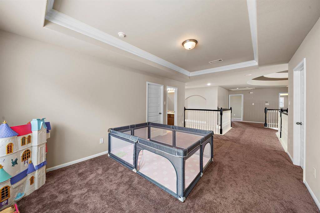 Game room located on the second level