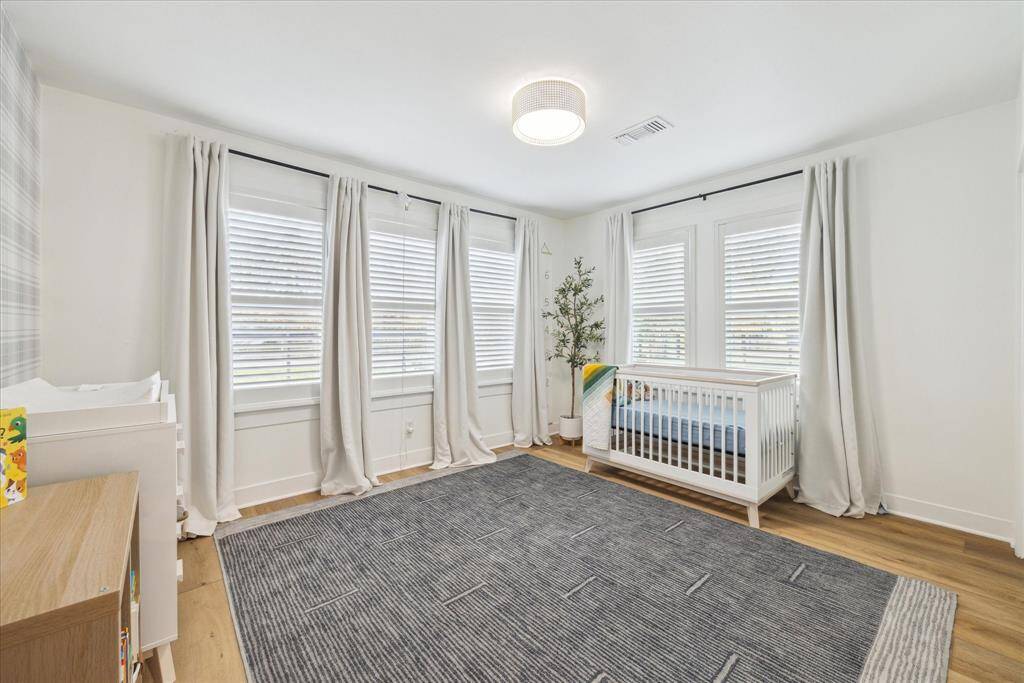 Secondary bedroom currently used as a nursery